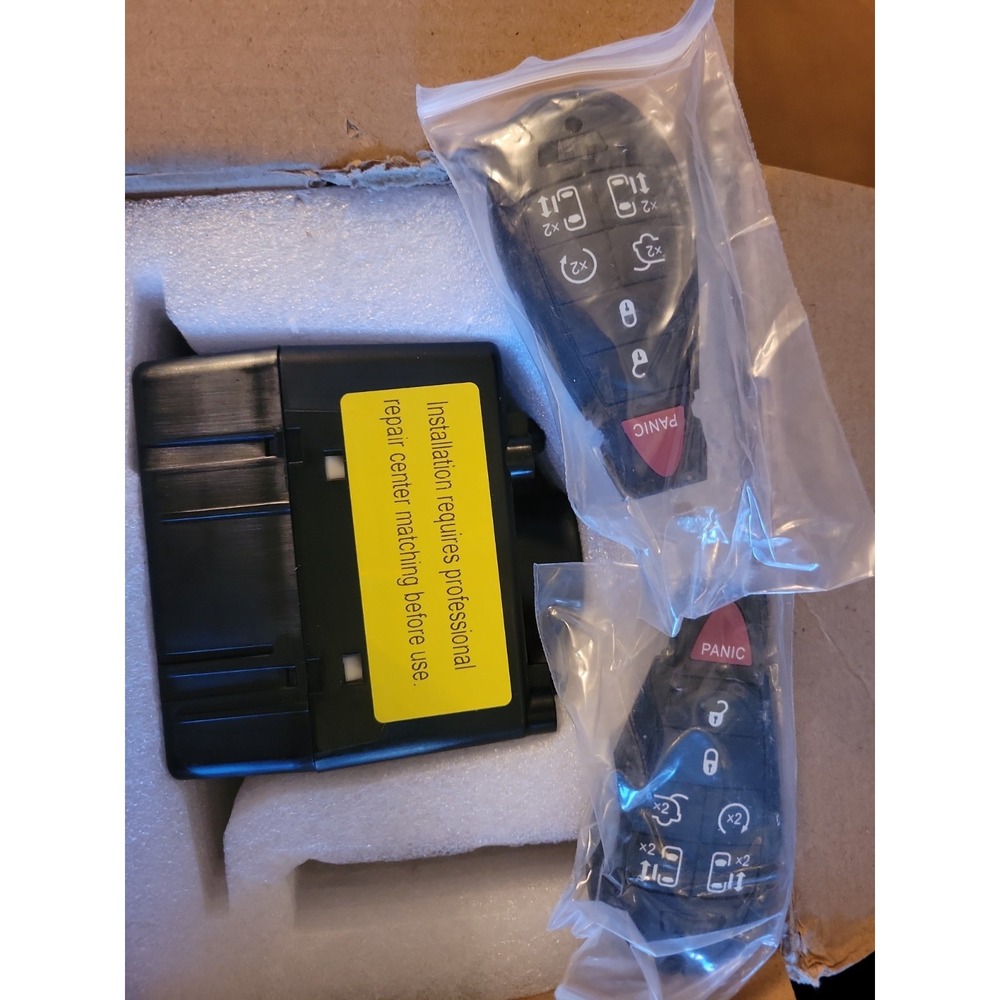 68210150AB 68044060AA Ignition Switch Node Module Key- (2) Fob